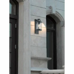 Luminaires Trio Applique murale d'extérieur Trio Leuchten SAMBESI Anthracite, 1 lumière