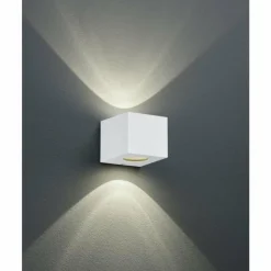 Luminaires Reality Applique murale d'extérieur Reality CORDOBA LED Blanc, 2 lumières