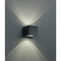 Luminaires Reality Applique murale d'extérieur Reality CORDOBA LED Noir, 2 lumières