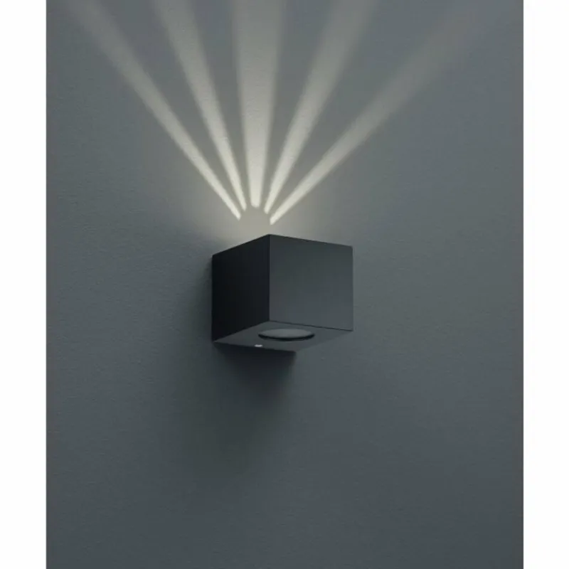 Luminaires Reality Applique murale d'extérieur Reality CORDOBA LED Noir, 2 lumières