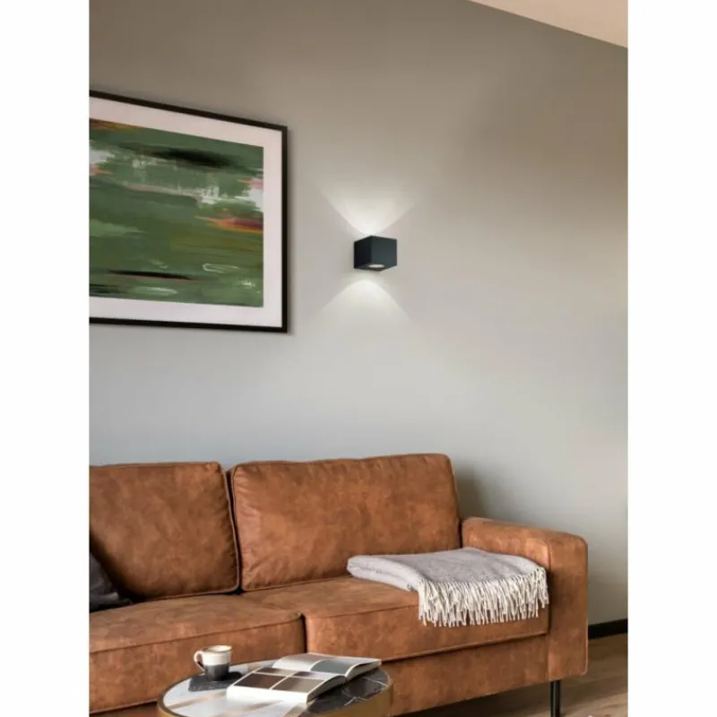 Luminaires Reality Applique murale d'extérieur Reality CORDOBA LED Noir, 2 lumières