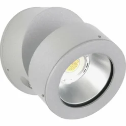 Luminaires Albert Leuchten Applique murale d'extérieur Albert 2389 LED Argenté, 1 lumière