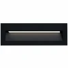 KS Verlichting Applique murale d'extérieur Slice LED Noir, 1 lumière