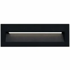 KS Verlichting Applique murale d'extérieur Slice LED Noir, 1 lumière