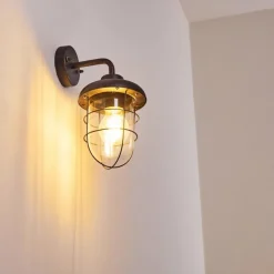 hofstein Applique murale d'extérieur Valto Rouille, 1 lumière