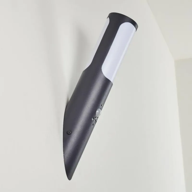 hofstein Applique murale d'extérieur Nalmaibrück Anthracite, 1 lumière, Détecteur de mouvement