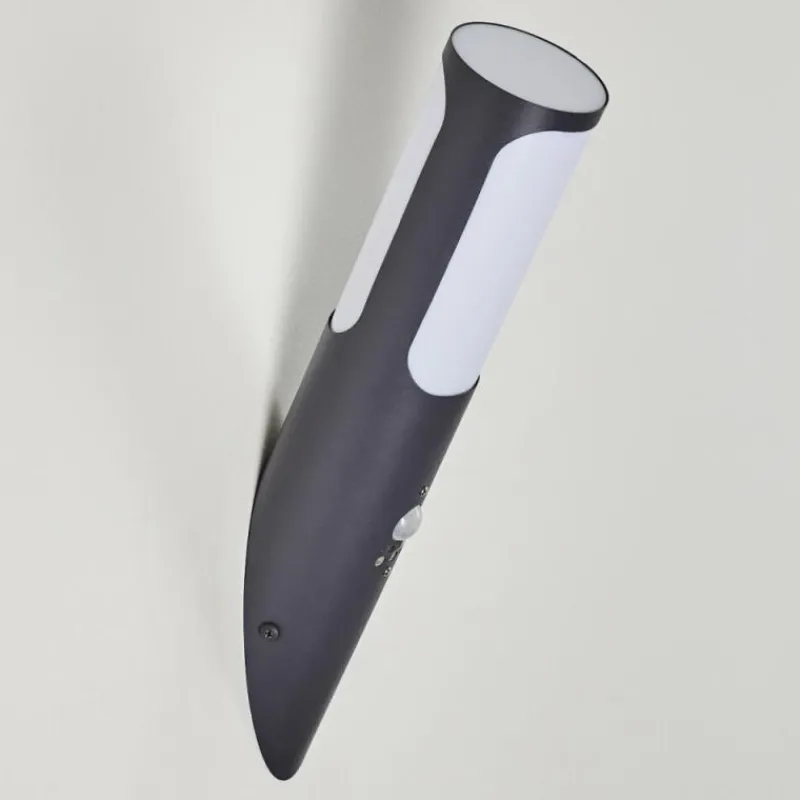 hofstein Applique murale d'extérieur Nalmaibrück Anthracite, 1 lumière, Détecteur de mouvement