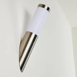 hofstein Applique murale d'extérieur Norburg Acier inoxydable, 1 lumière