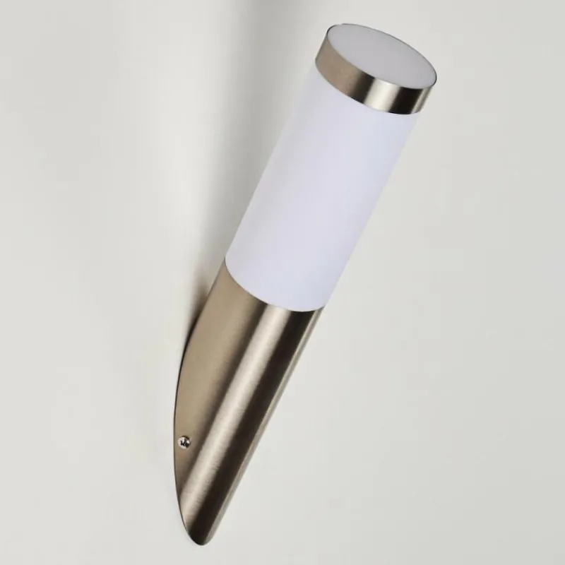 hofstein Applique murale d'extérieur Norburg Acier inoxydable, 1 lumière