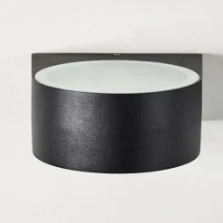 hofstein Applique murale d'extérieur Haderslev Noir, 1 lumière