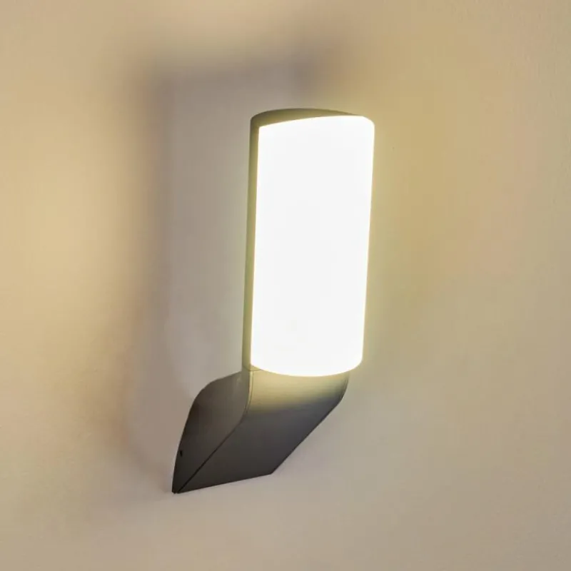 hofstein Applique murale d'extérieur Bovlund LED Noir, 1 lumière