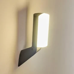 hofstein Applique murale d'extérieur Bovlund LED Noir, 1 lumière