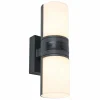 Luminaires Lutec Applique murale d'extérieur Lutec CYRA LED Anthracite, 1 lumière, Détecteur de mouvement