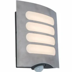 Luminaires Lutec Applique murale d'extérieur Lutec FARELL LED Anthracite, 1 lumière, Détecteur de mouvement