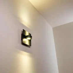 hofstein Applique murale d'extérieur Haslen LED Anthracite, 1 lumière