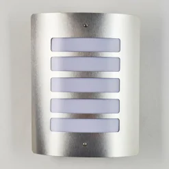 hofstein Applique murale d'extérieur Alslev Acier inoxydable, 1 lumière