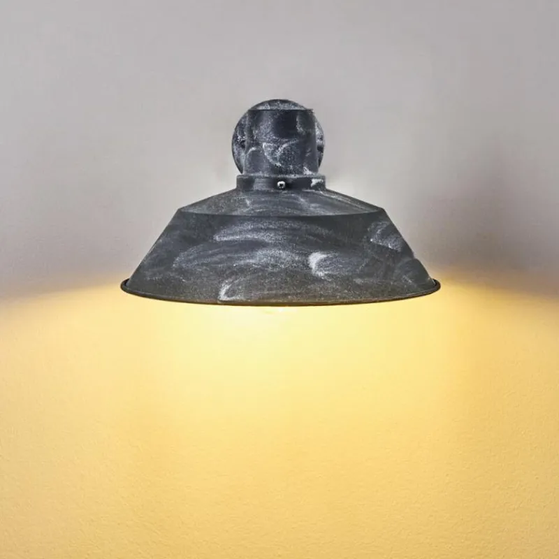 hofstein Applique murale d'extérieur Maloja Gris, Blanc, 1 lumière