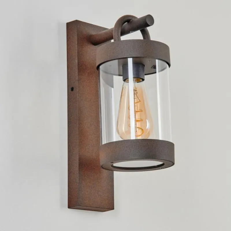 hofstein Applique murale d'extérieur Fulham Rouille, 1 lumière