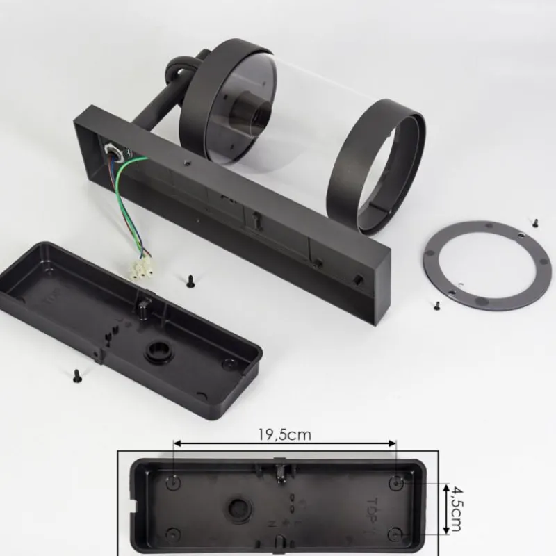 hofstein Applique murale d'extérieur Fulham Anthracite, 1 lumière