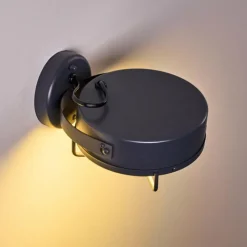 hofstein Applique murale d'extérieur Gotter LED Anthracite, 1 lumière
