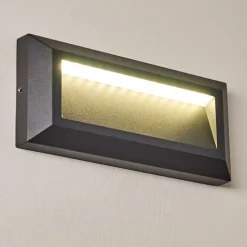hofstein Applique murale d'extérieur Alkmaar LED Anthracite, 1 lumière