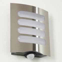 hofstein Applique murale d'extérieur Meja LED Anthracite, 1 lumière, Détecteur de mouvement