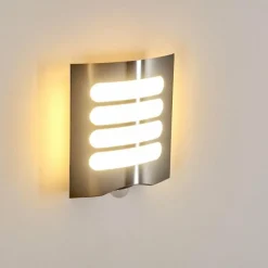 hofstein Applique murale d'extérieur Meja LED Anthracite, 1 lumière, Détecteur de mouvement