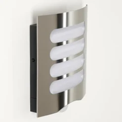 hofstein Applique murale d'extérieur Meja LED Anthracite, 1 lumière, Détecteur de mouvement