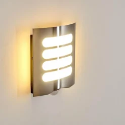 hofstein Applique murale d'extérieur Meja LED Anthracite, 1 lumière, Détecteur de mouvement