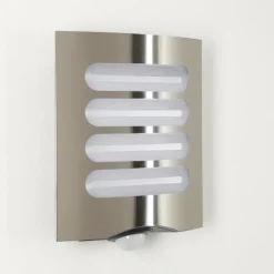 hofstein Applique murale d'extérieur Meja LED Anthracite, 1 lumière, Détecteur de mouvement