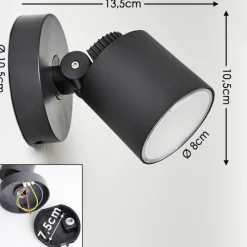 hofstein Applique murale d'extérieur Apenrader LED Anthracite, 1 lumière