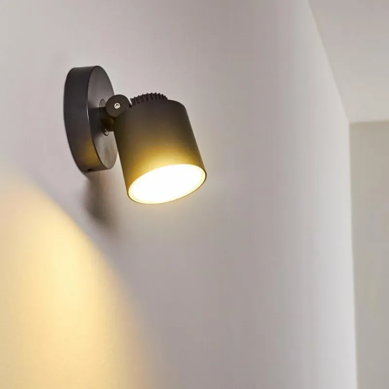 hofstein Applique murale d'extérieur Apenrader LED Anthracite, 1 lumière