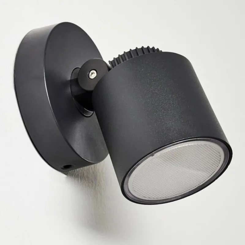 hofstein Applique murale d'extérieur Apenrader LED Anthracite, 1 lumière