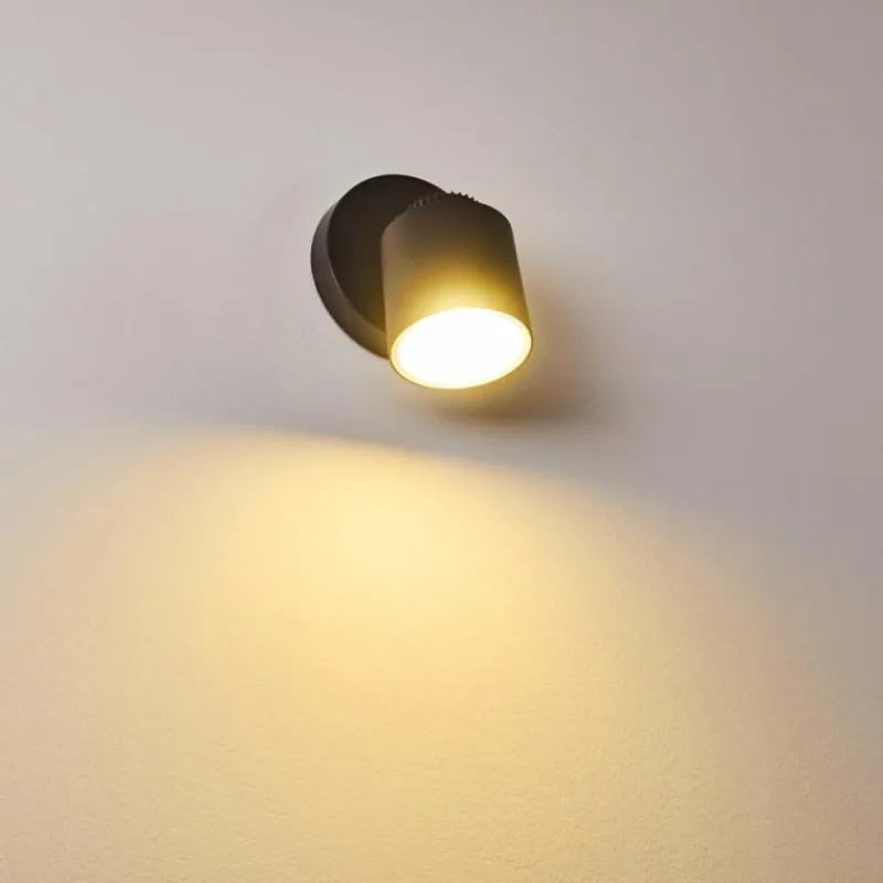 hofstein Applique murale d'extérieur Apenrader LED Anthracite, 1 lumière