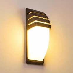 hofstein Applique murale d'extérieur Canberra Anthracite, 1 lumière