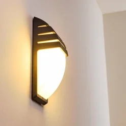 hofstein Applique murale d'extérieur Canberra Anthracite, 1 lumière