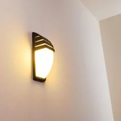hofstein Applique murale d'extérieur Canberra Anthracite, 1 lumière