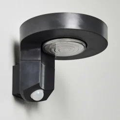 hofstein Applique murale d'extérieur Townsville LED Noir, 1 lumière, Détecteur de mouvement