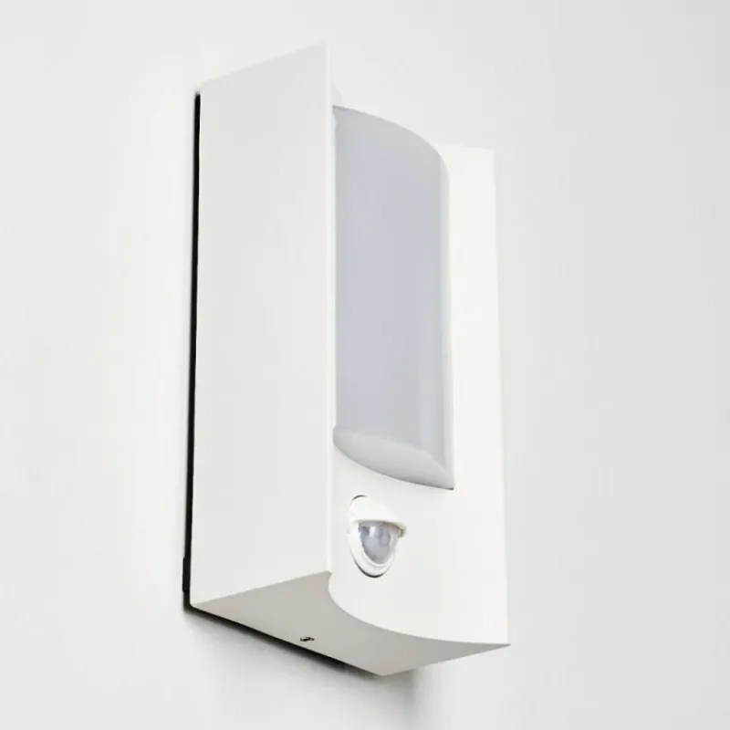 hofstein Applique murale d'extérieur Nordkapp LED Blanc, 1 lumière, Détecteur de mouvement