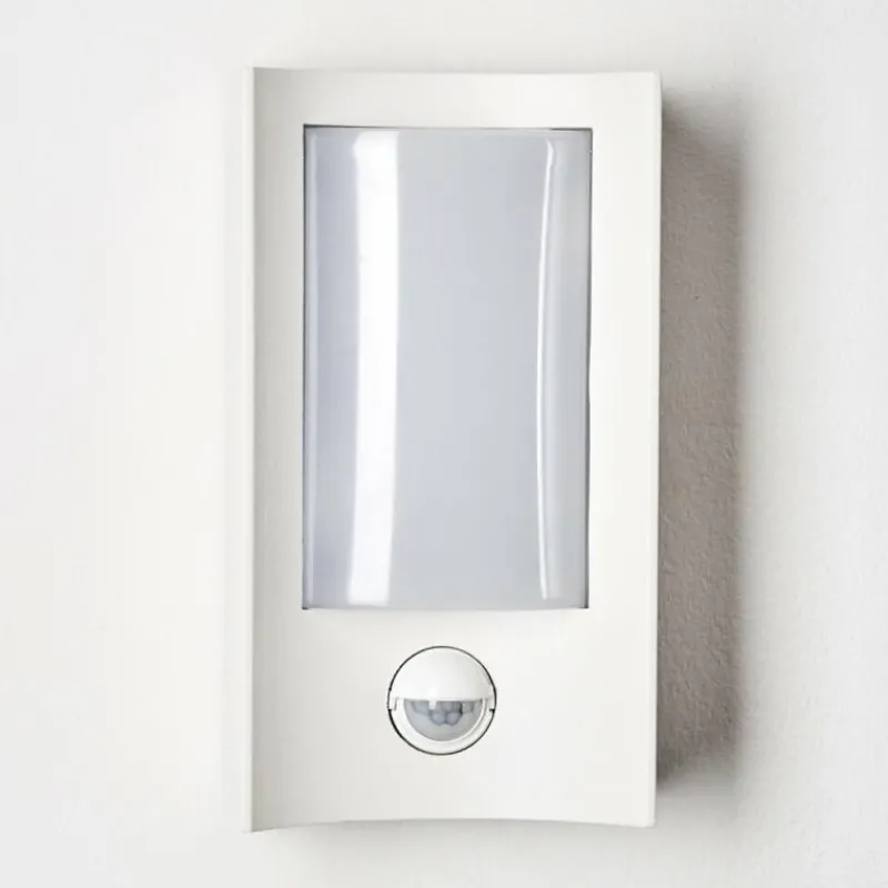 hofstein Applique murale d'extérieur Nordkapp LED Blanc, 1 lumière, Détecteur de mouvement