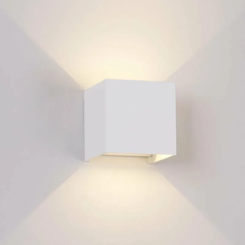 Luminaires Mantra Applique murale d'extérieur Mantra DAVOS LED Blanc, 1 lumière