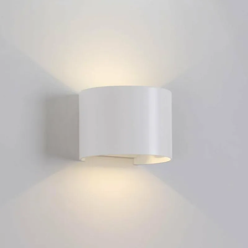 Luminaires Mantra Applique murale d'extérieur Mantra DAVOS LED Blanc, 1 lumière