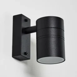 hofstein Applique murale d'extérieur Froslev LED Noir, 1 lumière