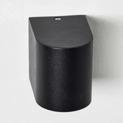 hofstein Applique murale d'extérieur Nordborg LED Noir, 1 lumière