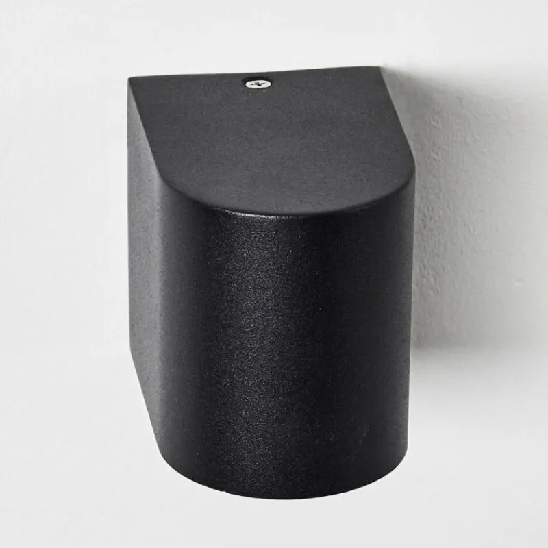 hofstein Applique murale d'extérieur Nordborg LED Noir, 1 lumière