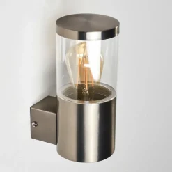 hofstein Applique murale d'extérieur Bodio Chrome, 1 lumière