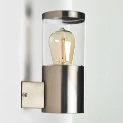 hofstein Applique murale d'extérieur Bodio Chrome, 1 lumière