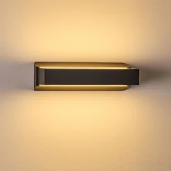 hofstein Applique murale d'extérieur Hjortspring LED Anthracite, 1 lumière