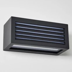 hofstein Applique murale d'extérieur Naldmadebro Anthracite, 1 lumière