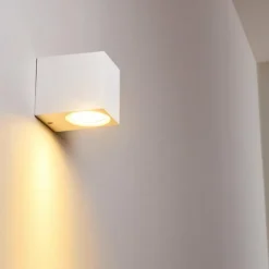 hofstein Applique murale d'extérieur Nordborg LED Blanc, 1 lumière